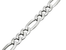 Изготовление цепочки «Фигаро» из серебра весом от 15-и гр. в Екатеринбурге